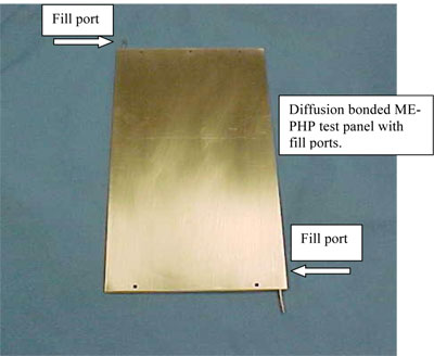 Figure 3: An Assembled Micro-channel Pulsating Heat Pipe