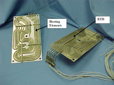Figure 2: Shunt Resister Bank Heater Plate